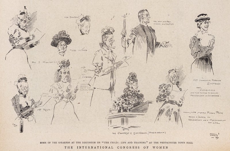 Der Internationale Frauenkongress von Frank Craig