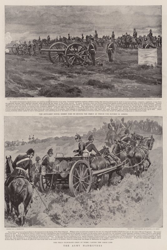 Die Armeemanöver von Frank Dadd