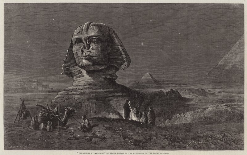 Die Sphinx um Mitternacht von Frank Dillon