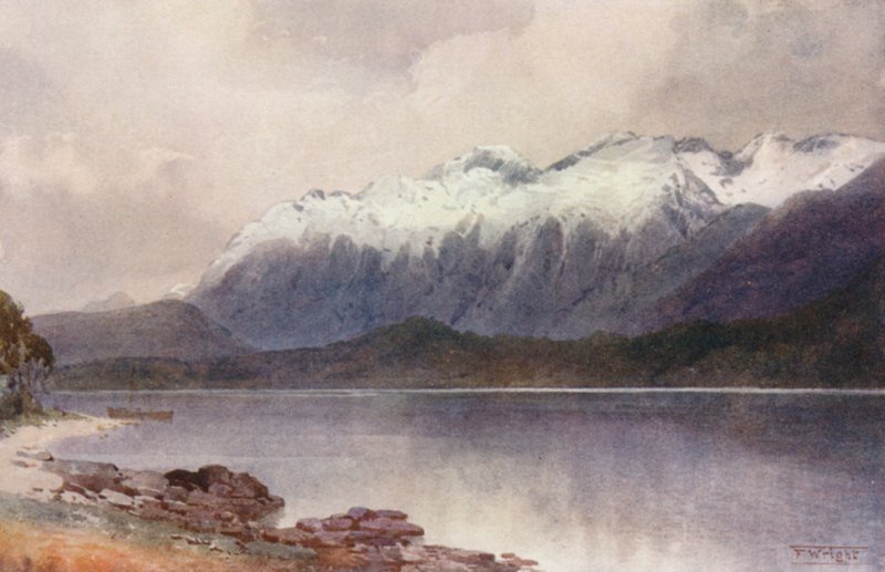 Neuseeland: Cathedral Peaks von Frank H Wright