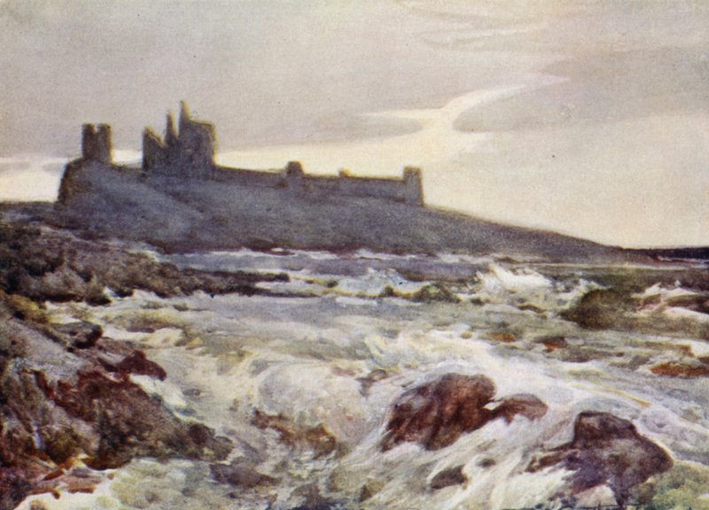 Burg Dunstanburgh von Frank Southgate