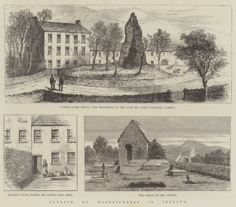 Empörung durch Mondscheinler in Irland von Frank Watkins