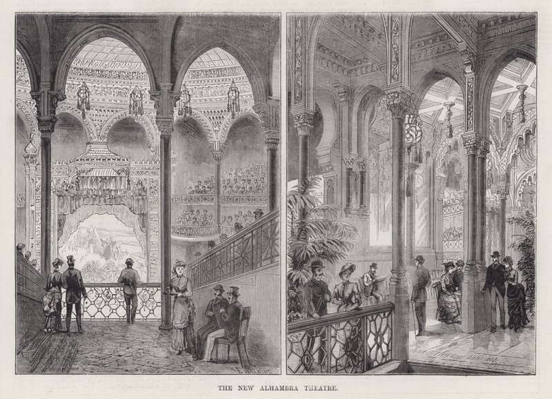Das Neue Alhambra Theater von Frank Watkins