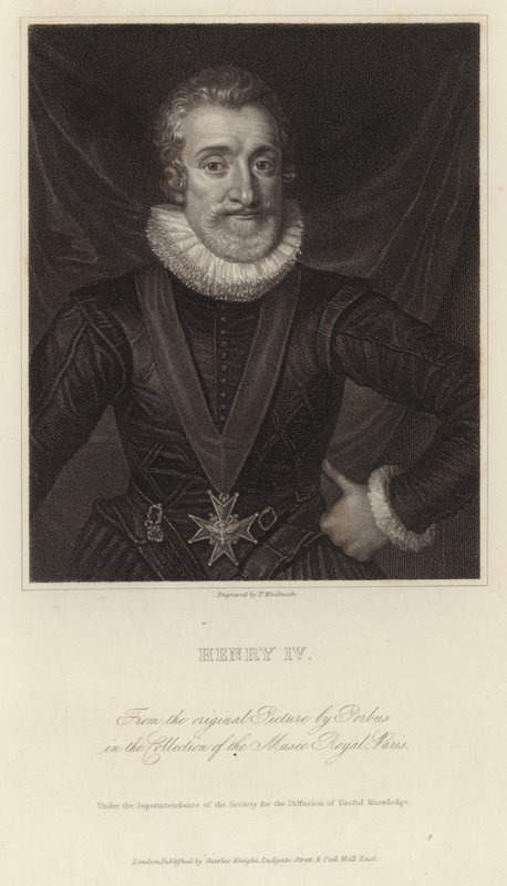 Heinrich IV., König von Frankreich von Frans II Pourbus