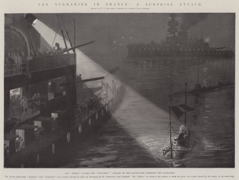 Das U-Boot in Frankreich, ein Überraschungsangriff von Fred T. Jane