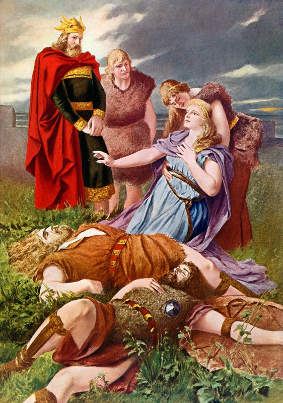 Tristan und Isolde, letzter Akt von Fred Leeke