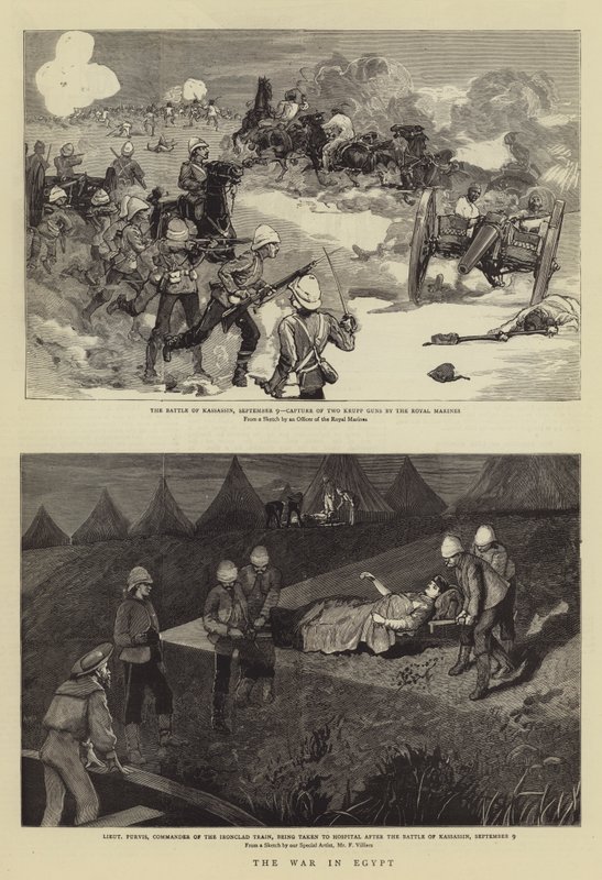 Der Krieg in Ägypten von Frederic Villiers