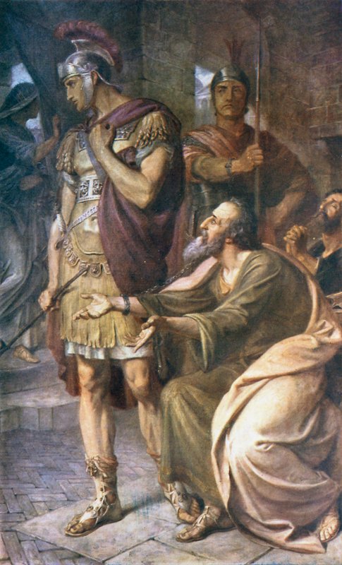 Paulus in Rom von Frederic James Shields