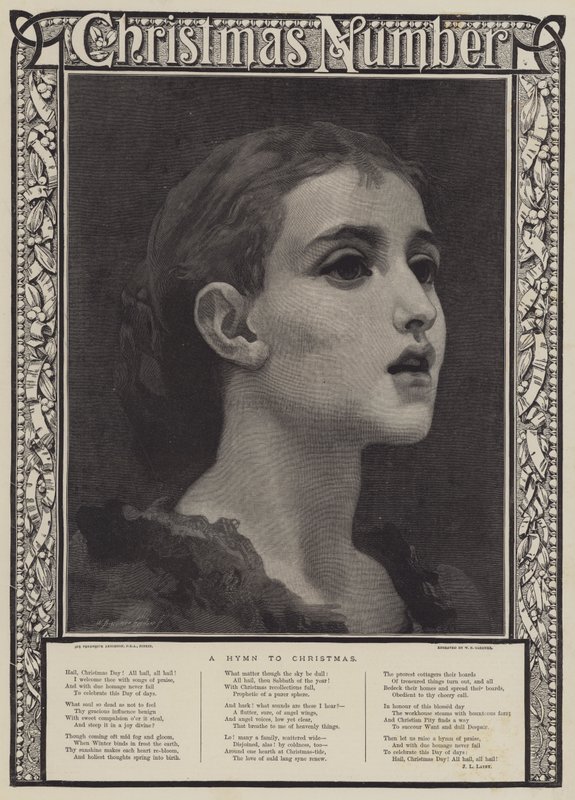 Ein Weihnachtslied von Frederic Leighton