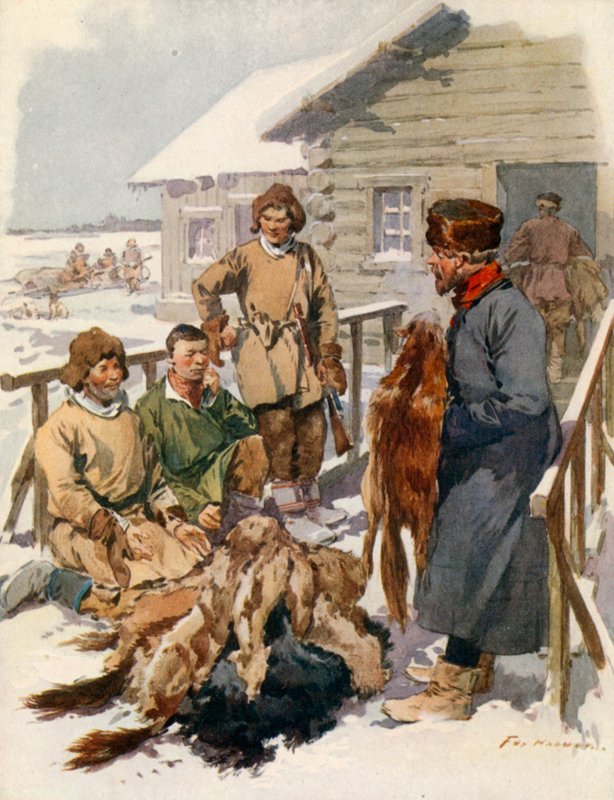 Ein nördlicher Pelzhändler von Frederic de Haenen