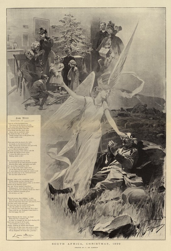 Südafrika, Weihnachten, 1899 von Frederic de Haenen