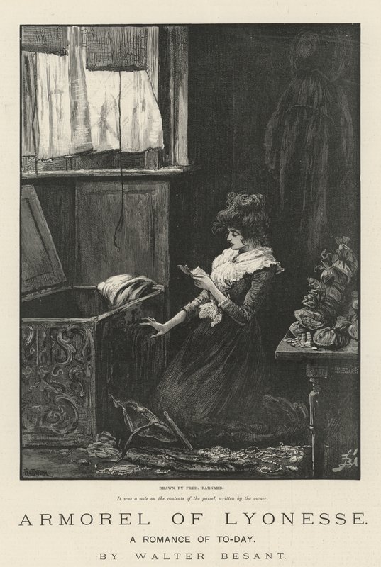Armorel von Lyonesse, Eine Romanze von heute, von Walter Besant von Frederick Barnard