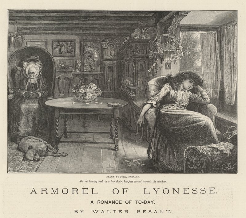Armorel von Lyonesse, Eine Romanze von heute, von Walter Besant von Frederick Barnard