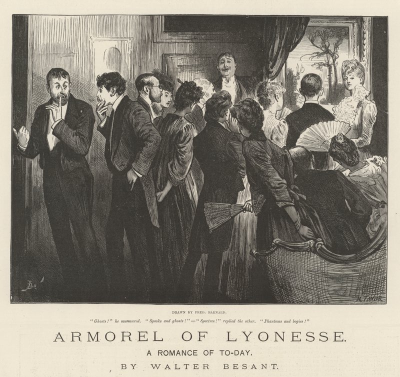 Armorel von Lyonesse, Eine Romanze von heute, von Walter Besant von Frederick Barnard