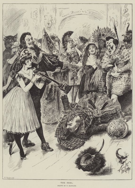 Der Tanz von Frederick Barnard