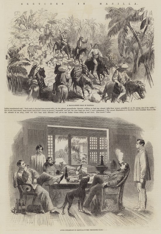 Skizzen in Manila von Frederick John Skill