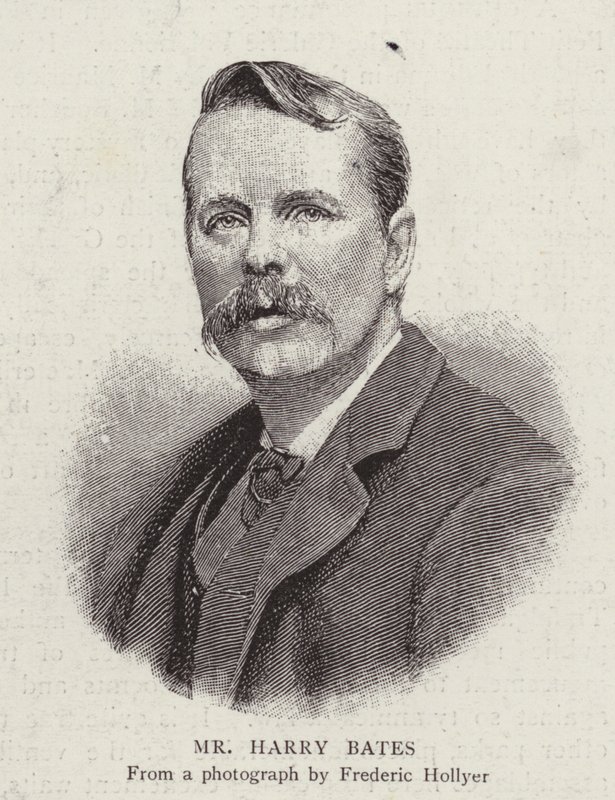 Harry Bates, britischer Bildhauer von Frederick (after) Hollyer
