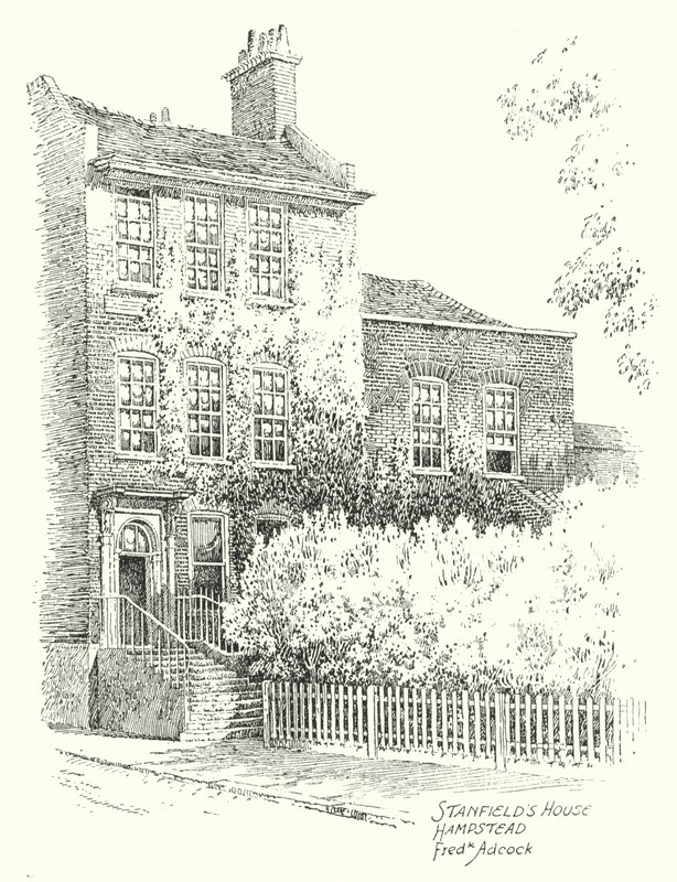 Stanfields Haus, Hampstead von Frederick Adcock