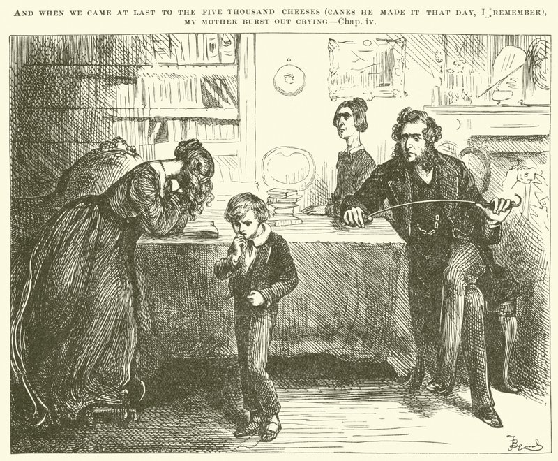 Illustration für David Copperfield von Frederick Barnard