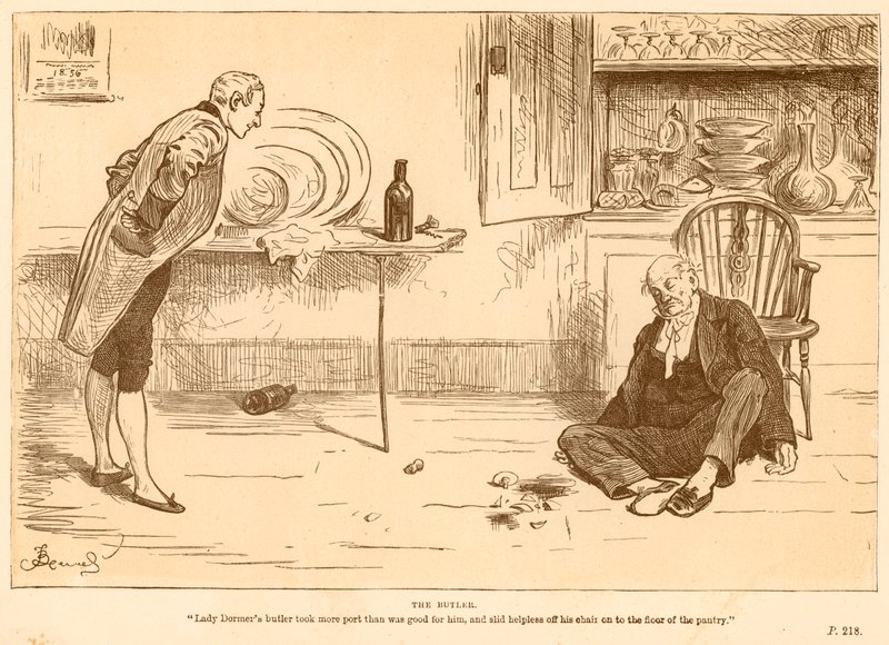 Der Butler von Frederick Barnard