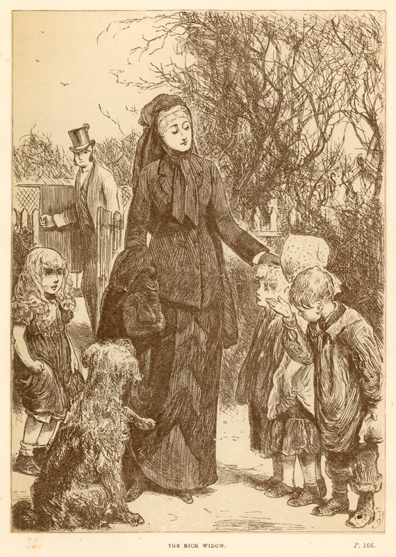 Die reiche Witwe von Frederick Barnard