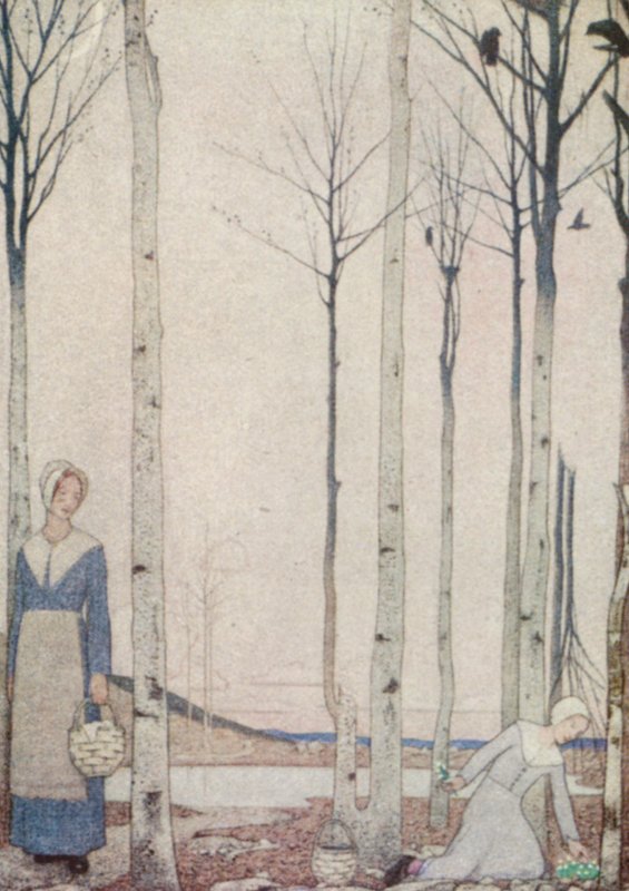 Quäkerheilige: Blasse Windröschen von Frederick Cayley Robinson