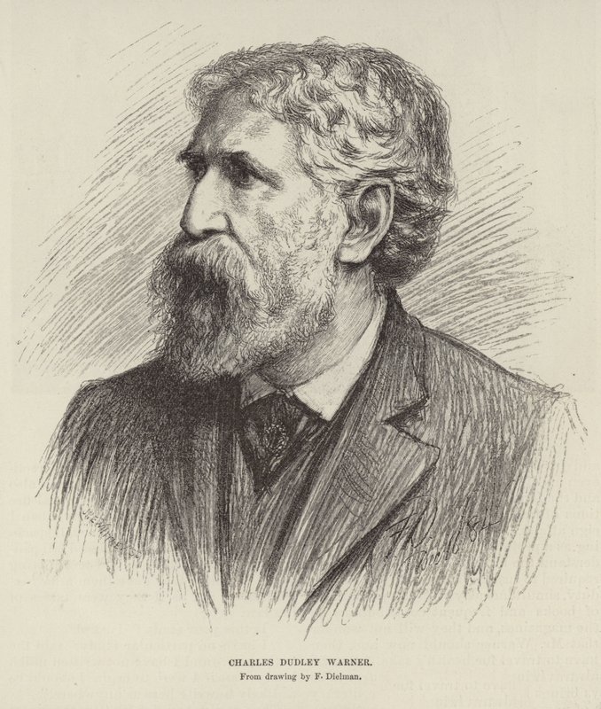 Porträt von Charles Dudley Warner von Frederick Dielman