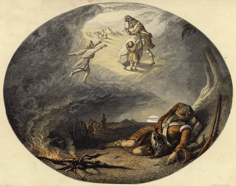 Der Traum des Soldaten von Frederick Goodall