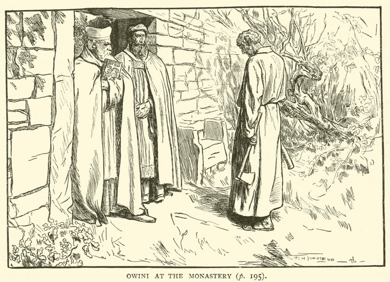Owini im Kloster von Frederick Henry Townsend