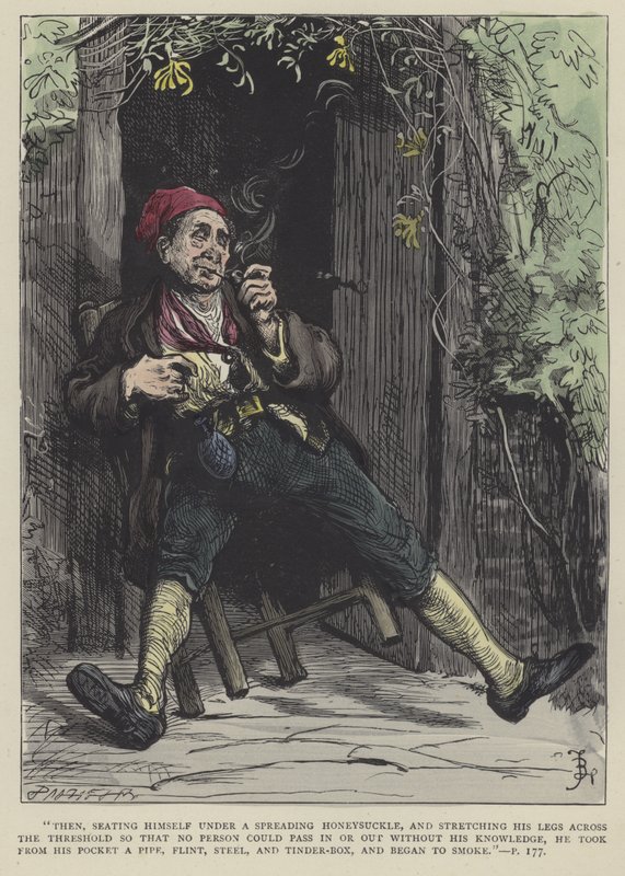 Illustration für Barnaby Rudge von Frederick L. Bernard
