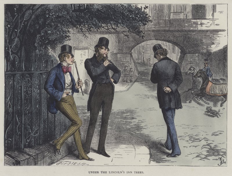 Illustration für Bleak House von Frederick L. Bernard