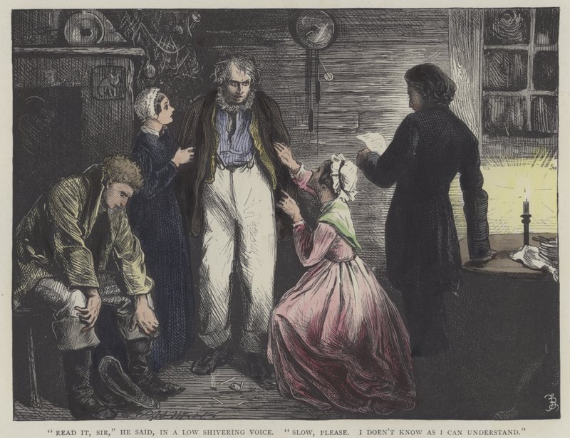 Illustration für David Copperfield von Frederick L. Bernard