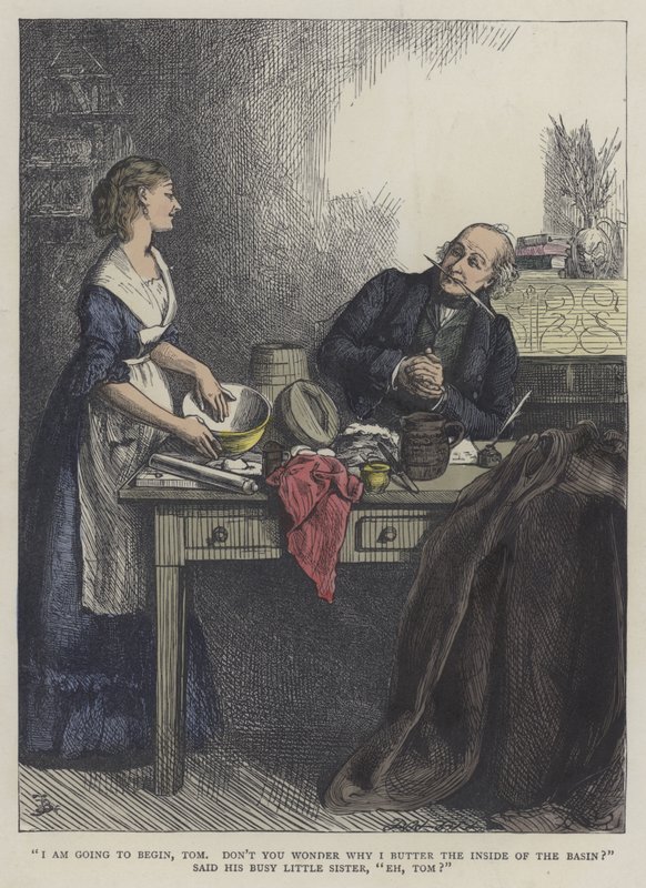 Illustration für Martin Chuzzlewit von Frederick L. Bernard