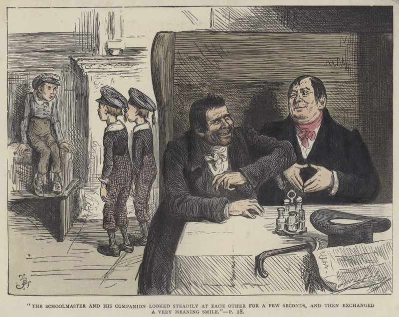 Illustration für Nicholas Nickleby von Frederick L. Bernard