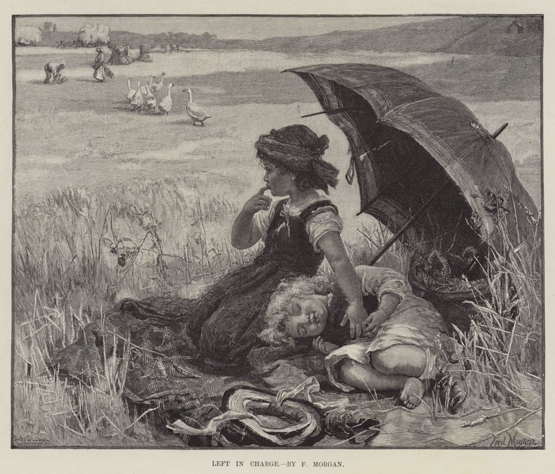 In Obhut gelassen von Frederick Morgan