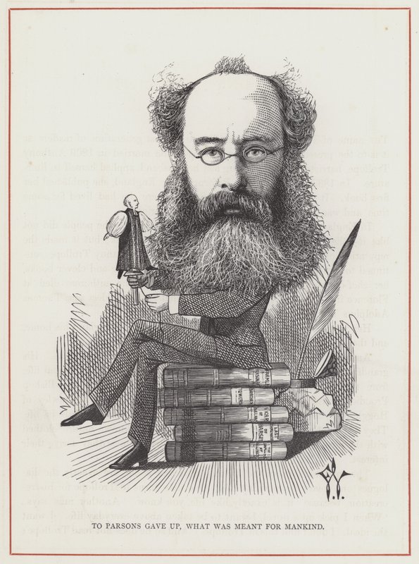 Anthony Trollope, Romanautor von Frederick Waddy