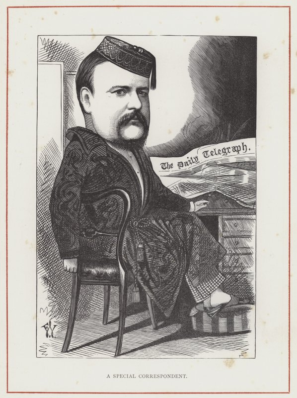 George Augustus Sala von Frederick Waddy
