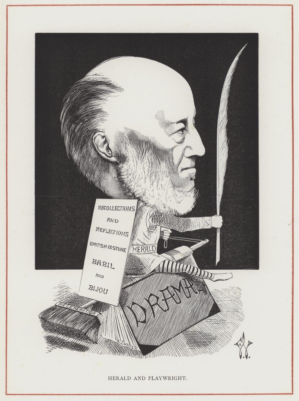 J R Planche von Frederick Waddy