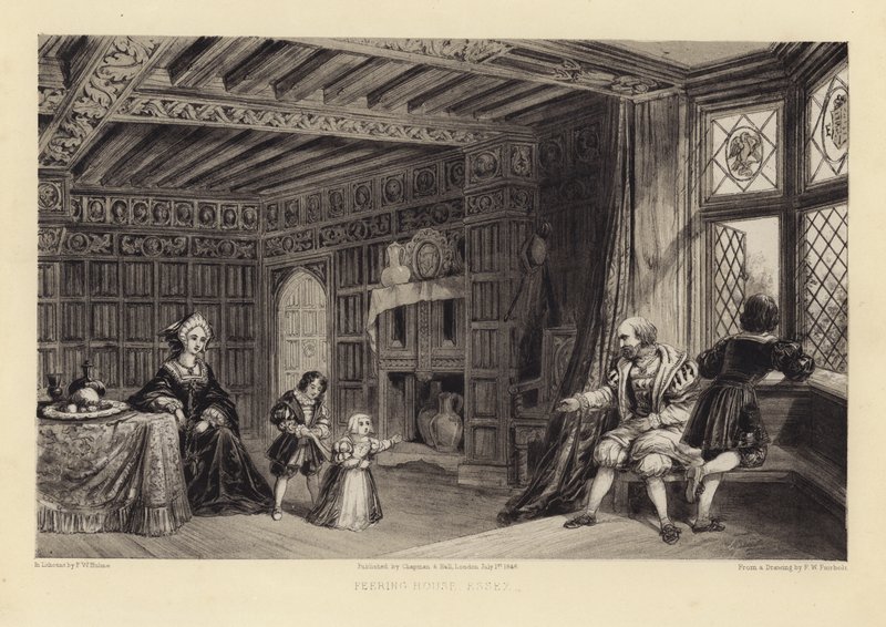 Feering House, Essex von Frederick William Fairholt