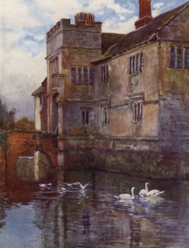 Baddesley Clinton Halle von Frederick William Newton Whitehead