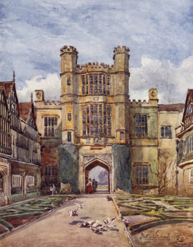 Coughton Court von Frederick William Newton Whitehead