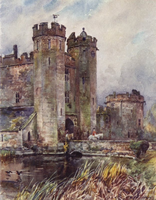 Maxstoke Schloss von Frederick William Newton Whitehead