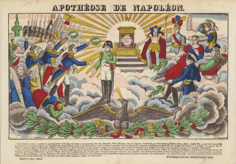Apotheose von Napoleon von French School