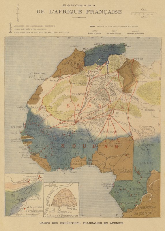 Französisch-Afrika von French School