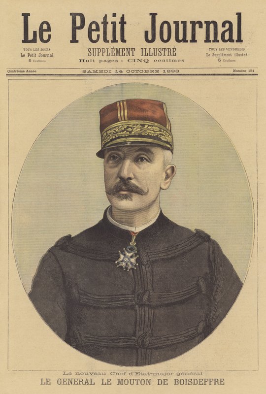 General le Mouton de Boisdeffre von French School