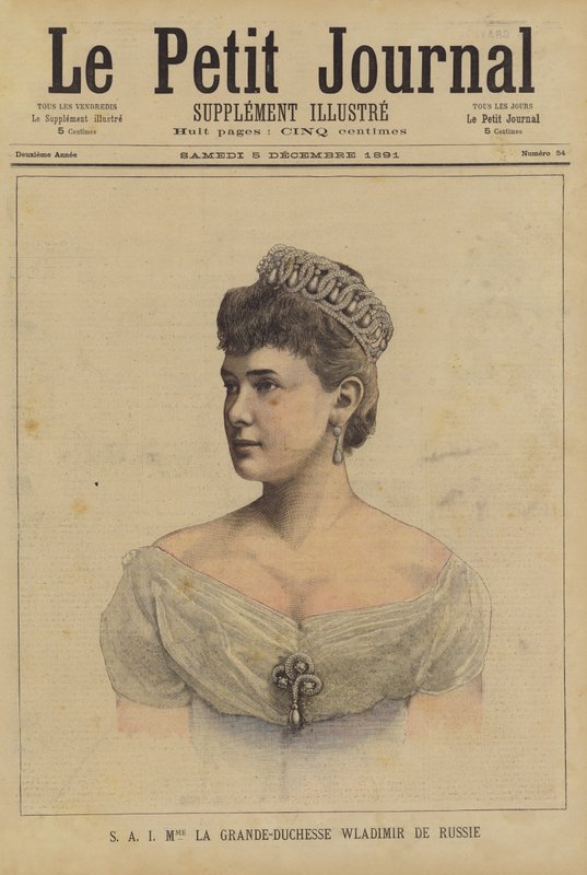 Großherzogin Wladimir von Russland von French School
