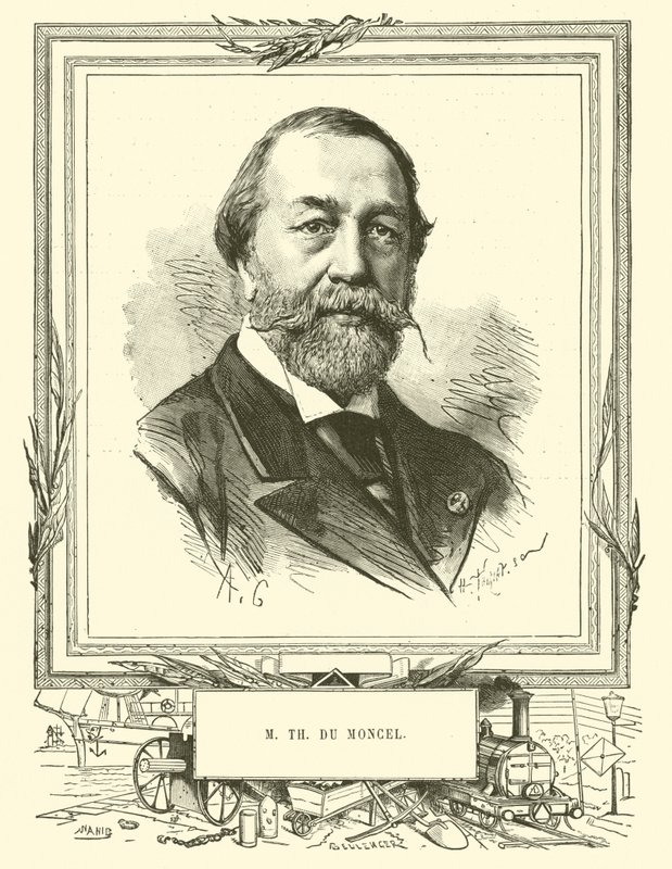 M. Thomas Du Moncel von French School