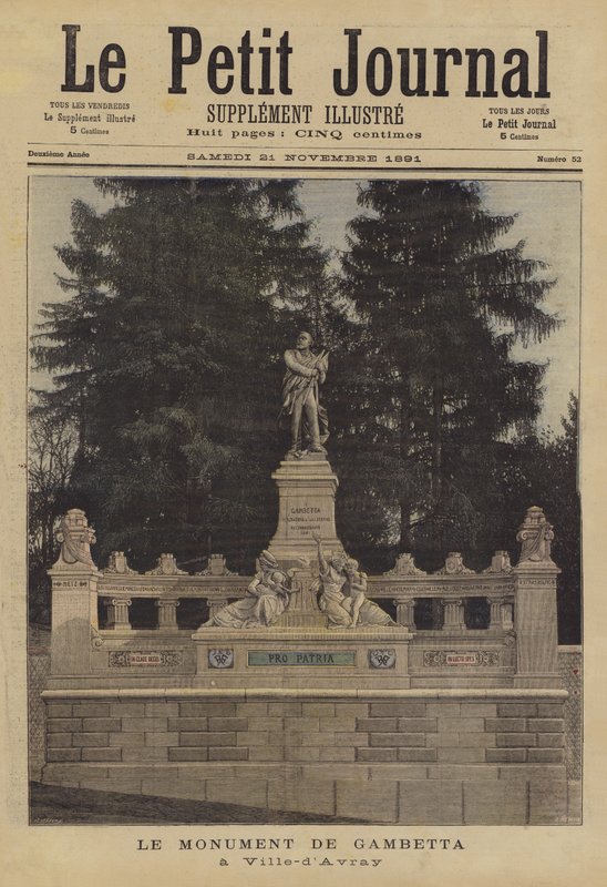 Denkmal für Léon Gambetta in Ville-d