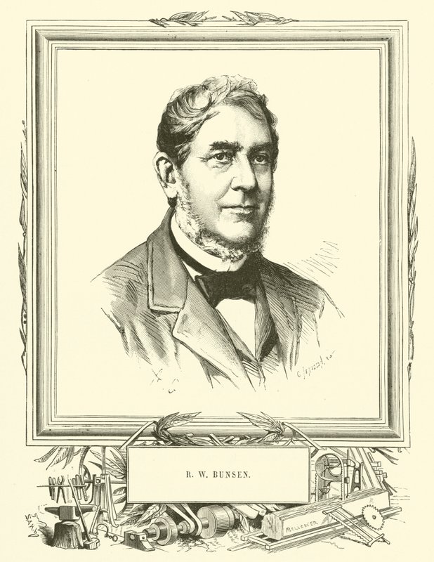 R. W. Bunsen von French School
