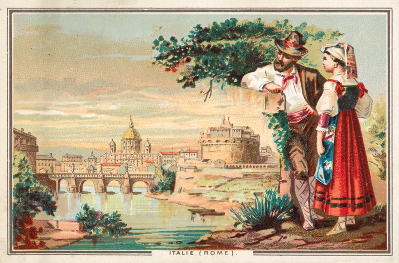 Rom, Italien von French School